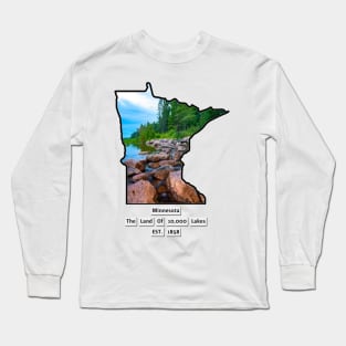 Minnesota USA Long Sleeve T-Shirt